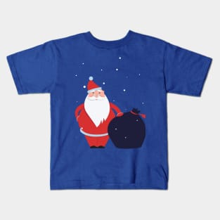 Santa with gifts Kids T-Shirt